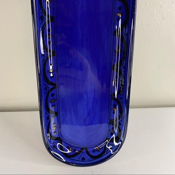 Pottery Barn Accents Pottery Barn Rare Blue Kasara Tray Poshmark